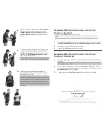 Preview for 8 page of Infantino Practical Wrap & Buckle Carrier Owners Manual Instructions