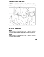 Preview for 14 page of Infanttech 1000- BP Instruction Manual