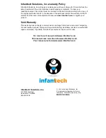 Preview for 17 page of Infanttech 1000- BP Instruction Manual