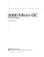 Предварительный просмотр 3 страницы Inficon 3000 Micro GC Operating Manual