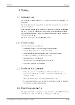 Предварительный просмотр 7 страницы Inficon 540-200 Translation Of The Original Operating Instructions