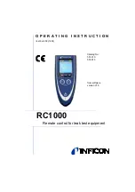 Preview for 1 page of Inficon 551-010 Operating Instruction