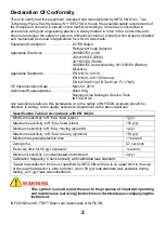 Preview for 2 page of Inficon D-TEK Select Operating Manual