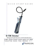 Inficon D-TEK Stratus Quick Start Manual preview