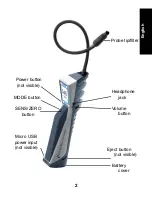 Preview for 2 page of Inficon D-TEK Stratus Quick Start Manual