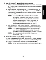 Preview for 10 page of Inficon D-TEK Stratus Quick Start Manual