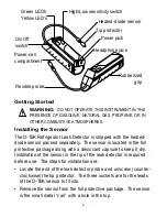 Preview for 4 page of Inficon D-TEK Operating Manual