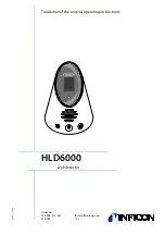 Inficon HLD6000 Installation Manual preview