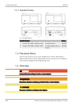 Предварительный просмотр 8 страницы Inficon SEN.122.162 Operating Instructions Manual