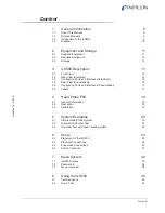 Preview for 3 page of Inficon Sensistor ILS500 Operating Manual