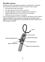 Preview for 3 page of Inficon TEK-Mate Operating Manual