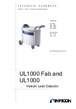 Предварительный просмотр 1 страницы Inficon UL1000 Technical Handbook