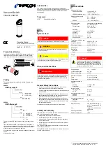 Preview for 1 page of Inficon VSA200 Operating Manual