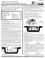 Preview for 1 page of Infiltrator TW-300 Installation Instructions Manual