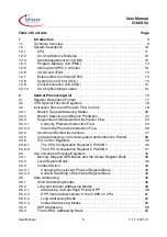 Preview for 5 page of Infineon Technologies C166S V2 User Manual