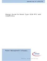 Infineon Technologies ICE2PCS Series Design Manual предпросмотр