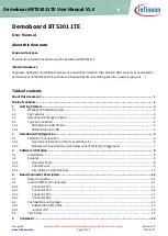 Предварительный просмотр 1 страницы Infineon BTS3011TE User Manual