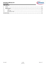 Preview for 2 page of Infineon BTS3011TE User Manual