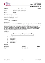 Предварительный просмотр 244 страницы Infineon C166S V1 SubSystem User Manual