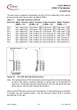 Предварительный просмотр 320 страницы Infineon C166S V1 SubSystem User Manual