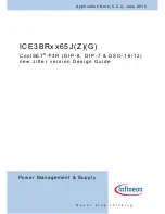 Предварительный просмотр 1 страницы Infineon CoolSET-F3R ICE3BRXX65JG series Design Manual