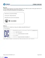 Preview for 33 page of Infineon Cypress EZ-BLE CYBLE-012011-00 Manual