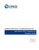 Preview for 2 page of Infineon Cypress S6SBP501A00VA1001 Operation Manual