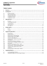 Preview for 3 page of Infineon CYPRESS User Manual