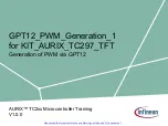 Infineon GPT12 Timer Concatenation 1 Training preview