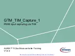 Preview for 1 page of Infineon GTM TIM Capture 1 Manual