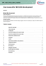 Infineon NAC1080 User Manual preview