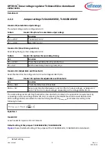 Preview for 8 page of Infineon OPTIREG TLS820D2ELVSE Manual