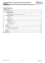 Preview for 2 page of Infineon PG-LQFP Recommendations For Board Assembly