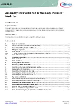 Preview for 1 page of Infineon PressFIT Assembly Instructions Manual