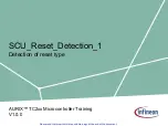 Infineon SCU Reset Detection 1 Manual preview