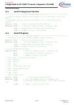 Preview for 14 page of Infineon SPI F-RAM FM33256B Manual