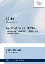 Infineon TC2X4 User Manual preview