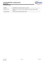 Preview for 10 page of Infineon TLD5191IVREG-EVAL User Manual