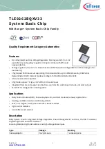 Infineon TLE9262BQXV33 Manual preview