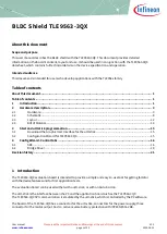 Preview for 1 page of Infineon TLE9563-3QX Manual