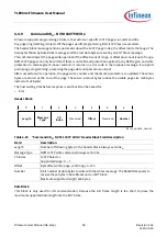 Предварительный просмотр 58 страницы Infineon TLE984 Series Firmware User Manual