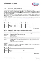 Предварительный просмотр 61 страницы Infineon TLE984 Series Firmware User Manual