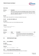 Предварительный просмотр 99 страницы Infineon TLE984 Series Firmware User Manual