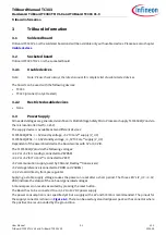 Preview for 8 page of Infineon TriBoard TC3X3 Series Manual