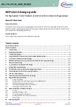 Preview for 1 page of Infineon XDPL8218 Design Manual