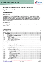 Preview for 1 page of Infineon XDPP1100 Technical Reference Manual