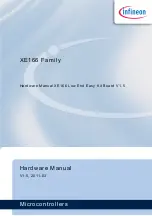 Preview for 1 page of Infineon XE166 Series Hardware Manual