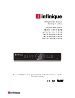 Infinique IHR16-12F2I-S Operating Instructions Manual preview