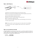 Preview for 2 page of Infinique INB718Z-RATS Quick Installation Manual