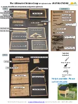 Preview for 1 page of Infinite Cedar Ultimate Chicken Coop Instructions